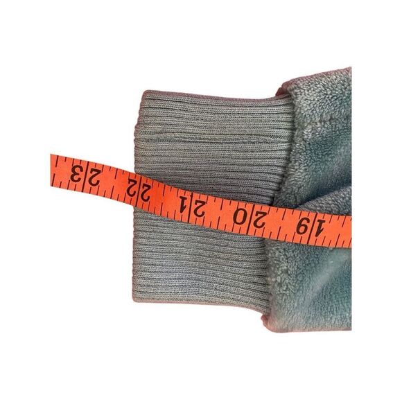 Weekend Edition Cropped Fleece Full Zip Hooded Sweatshirt Soft - Picture 12 of 13